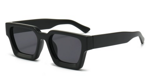 Matt Black Geometric Shade