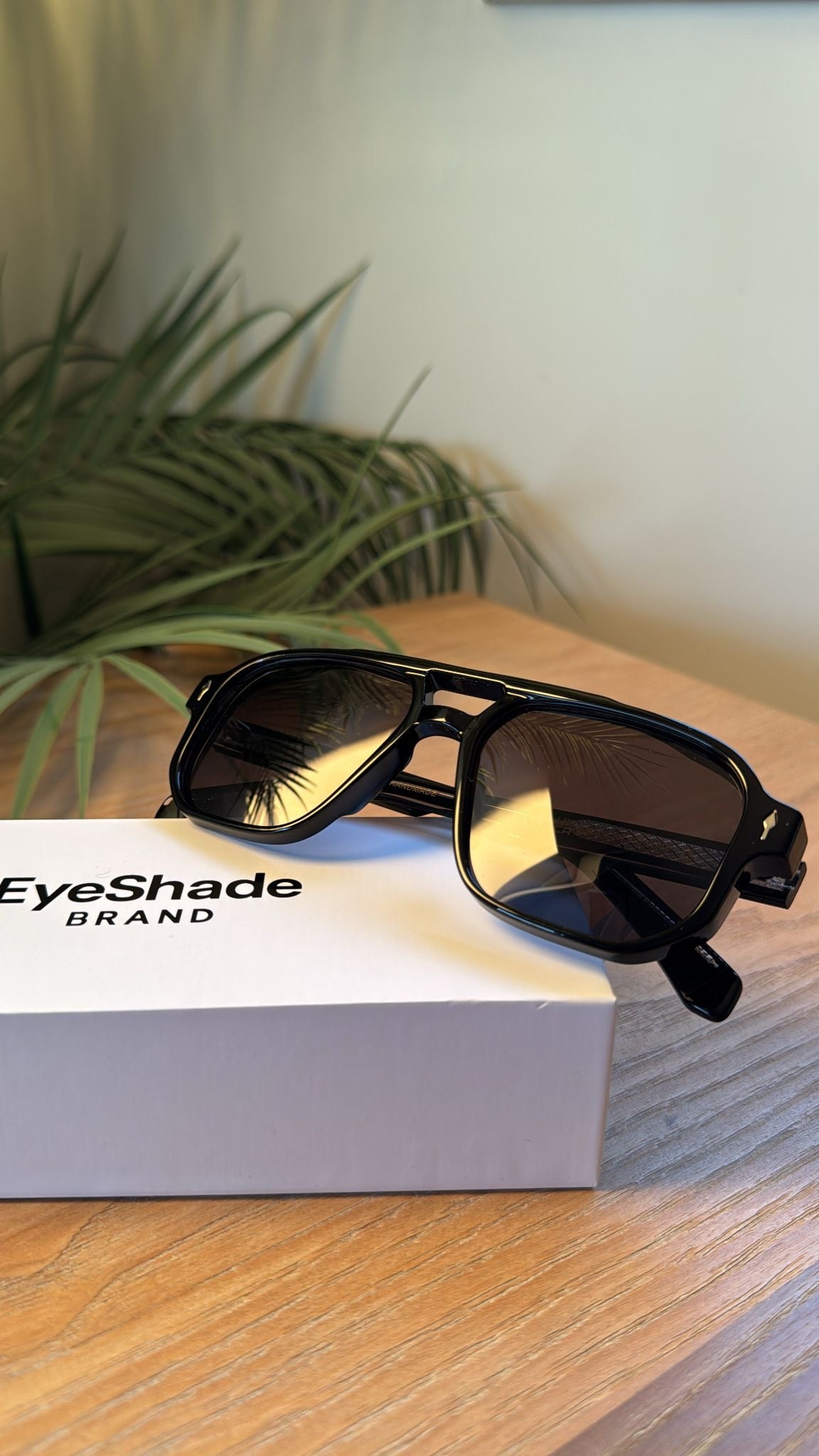 Gloss Black Navigator Shades